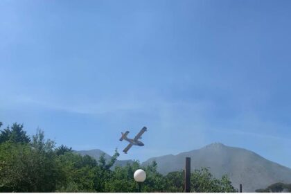 Maxi incendio a Monreale, bruciano boschi e macchia mediterranea