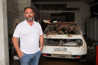 Arriva la bomba d'acqua, mezzo milione di danni alla Honda VegMotors