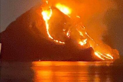 Inferno nel Trapanese, brucia la Riserva di Monte Cofano