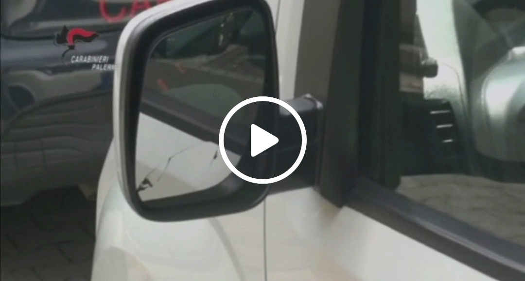 Truffa dello specchietto rotto a Misilmeri, scatta un arresto dei Carabinieri (VIDEO)