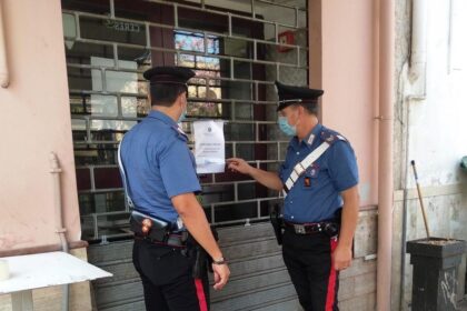 Spaccio e ritrovo di pregiudicati, i Carabinieri sospendono bar a Misilmeri