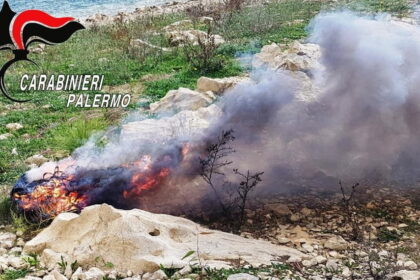 Brucia cavi di rame al Lago di Piana degli Albanesi, arrestato