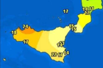 Caldo anomalo nel Palermitano, la notte con 25 gradi