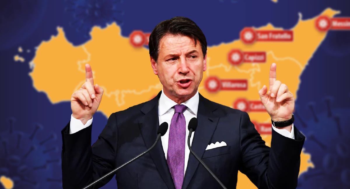 Nuovo Dpcm prolunga restrizioni fino al 5 marzo, Sicilia verso il rosso