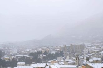 Neve dalle Madonie a Monreale, mezzi Anas sulle statali