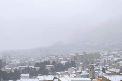 Neve dalle Madonie a Monreale, mezzi Anas sulle statali