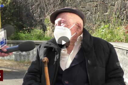 Antonio Bonajuto il vaccinato più anziano in Sicilia (VIDEO)