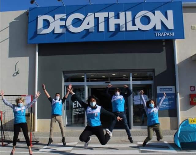 Decathlon a Trapani, il colosso francese ha aperto oggi