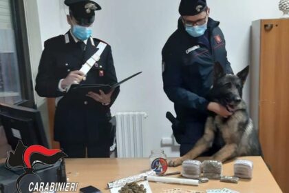 Due arresti a Monreale e San Giuseppe Jato, sequestrati 2,5 chili di droga