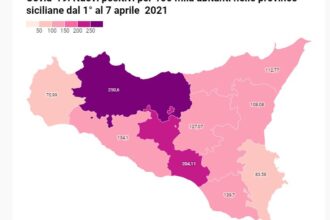 Area Metropolitana di Palermo verso la zona rossa, superata soglia critica