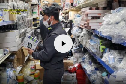Maxi sequestro in negozio cinese, vendeva merce elettrica pericolosa