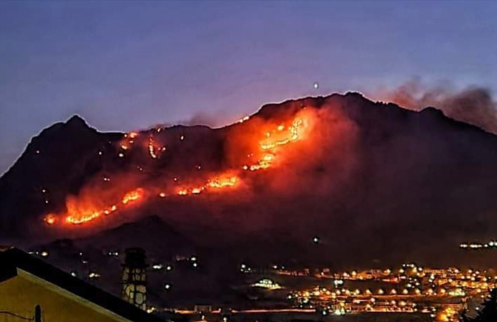Evacuazione alla Pizzuta, paura tra Piana e Monreale