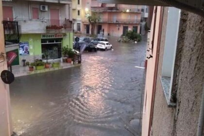 Nubifragio nel Palermitano e bomba d'acqua a Partinico, ci sono danni