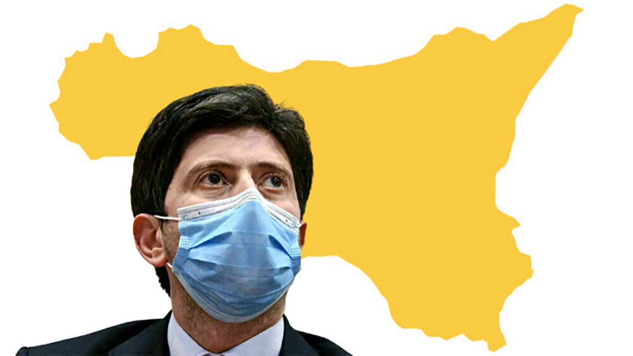 Rallenta l'emergenza in Sicilia ma resta la zona gialla, firmata l'ordinanza