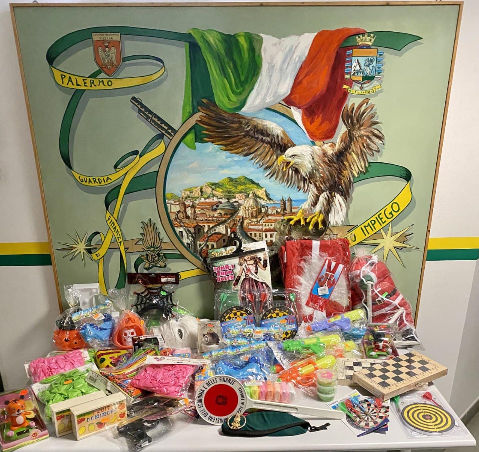 Blitz della finanza dal cinese, oltre 6mila prodotti pericolosi sequestrati