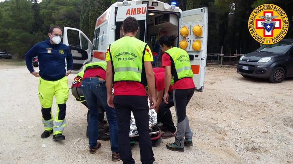 Incidente a Casaboli, ciclista in ospedale con fratture e diverse ferite