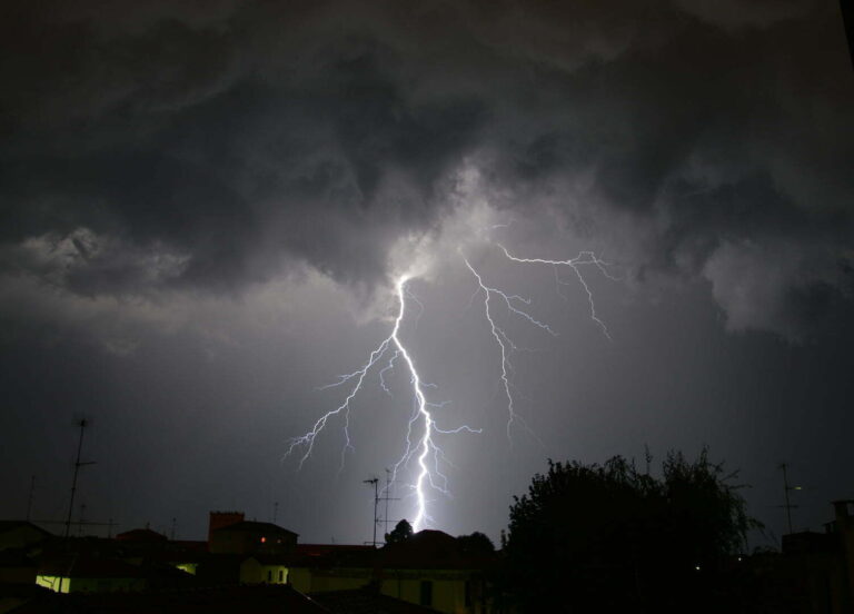 Prove d'inverno in Sicilia, pioggia fitta e brusco calo termico