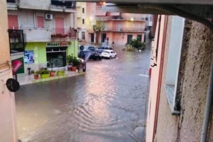 Nubifragio nel Palermitano, allagamenti a Partinico, San Giuseppe Jato e Monreale