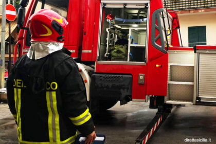 Allarme fuga di gas a Palermo