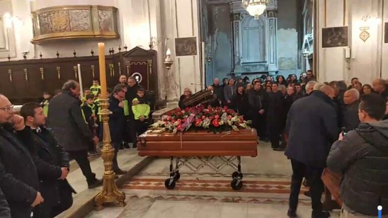 Giovanni Sanci funerale misilmeri
