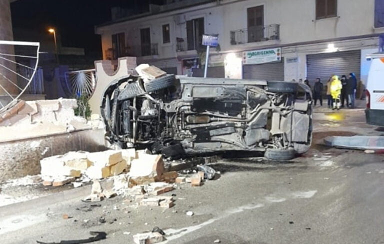 incidente mazara del vallo morto 20enne 1