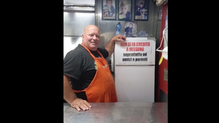 Maurizio lo stigghiolaro della via Oreto