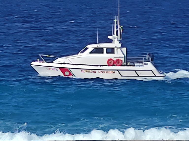 guardia costiera ricerca scomparso