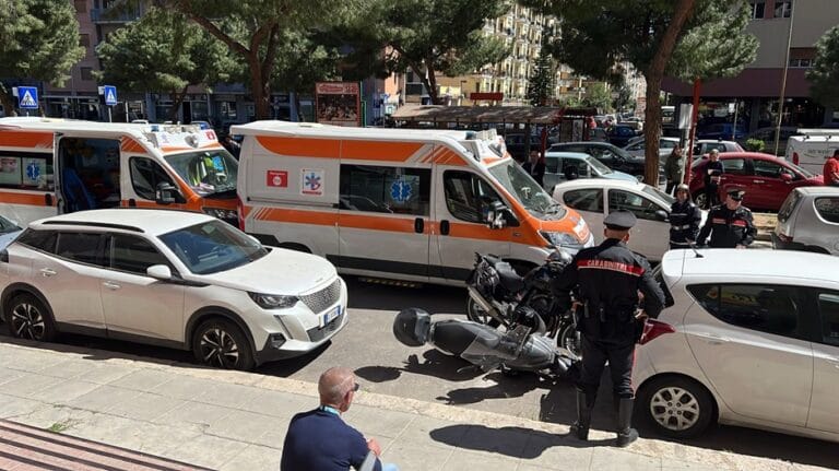 Incidente stradale via De Gasperi