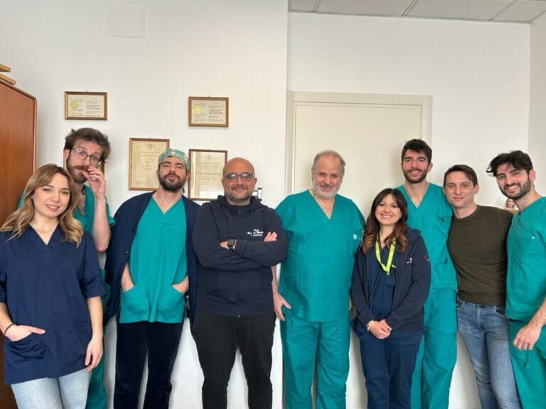 Prof Iacopino e staff