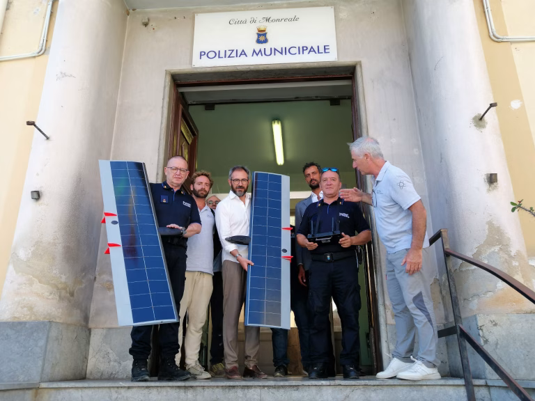 droni antincendio a Monreale