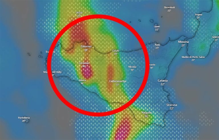 medicane sicili allarme ciclone mediterraneo
