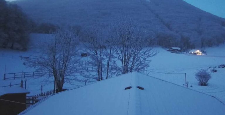 neve a piano battaglia meteo Palermo onlus