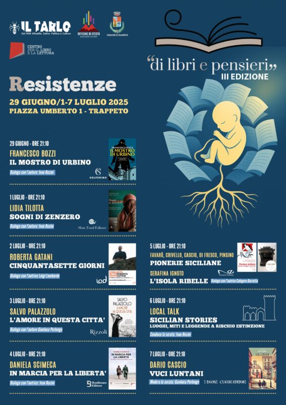 Trappeto, il borgo siciliano si anima con "Di libri e pensieri" 2 locandina dilibriepensieri 25 def facebook