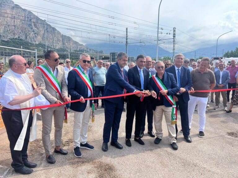 Agglomerato industriale Carini Inaugurazione dei lavori