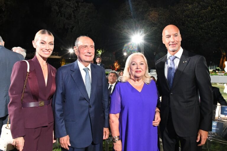Abbagnato Schifani moglie Franca Parmitano ph