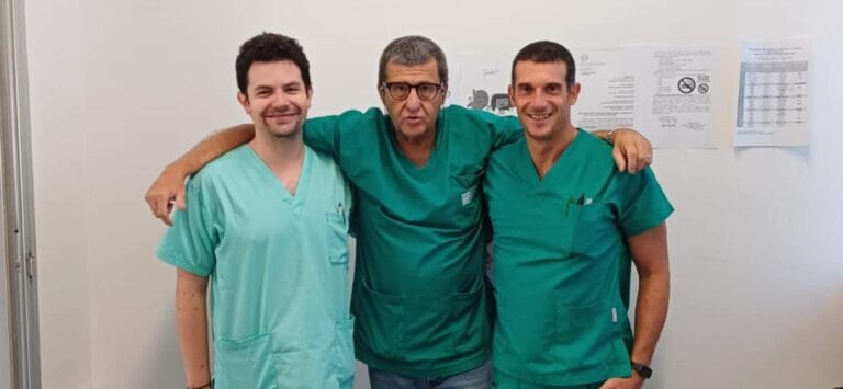 Professori Ciro Celsa Calogero Camma e Giuseppe Cabibbo