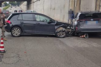 Incidente viale Regione Siciliana bimba ferita