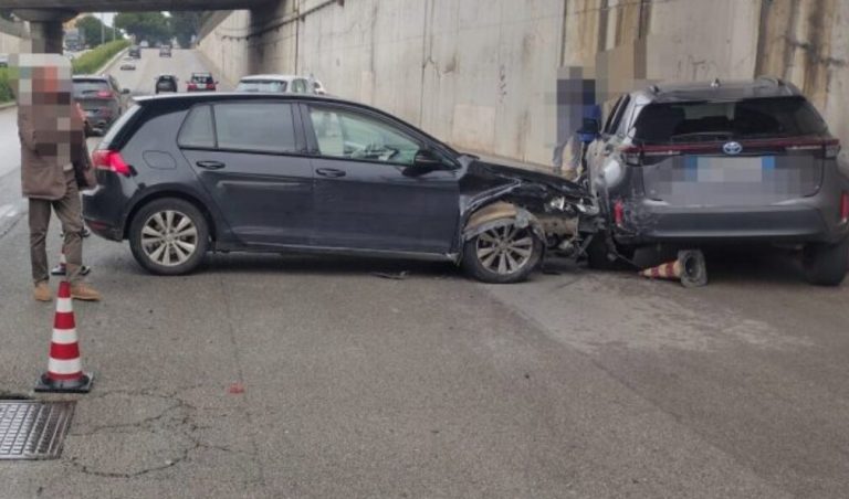 Incidente viale Regione Siciliana bimba ferita