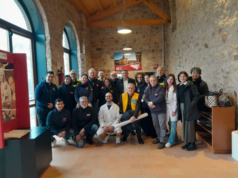 Gli operatori dellAsp allOpen day di Geraci Siculo