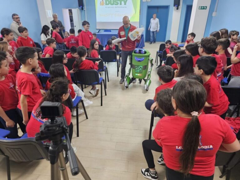 A lezione con Robidone