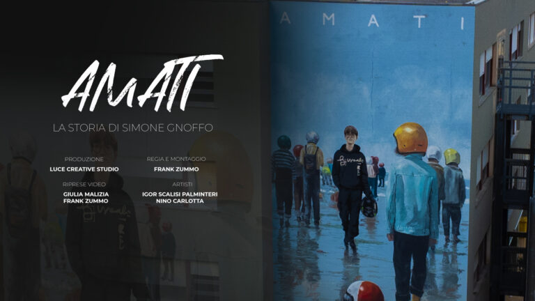 “Amati – La storia di Simone Gnoffo”: un docufilm e un murales per trasformare il dolore in luce!