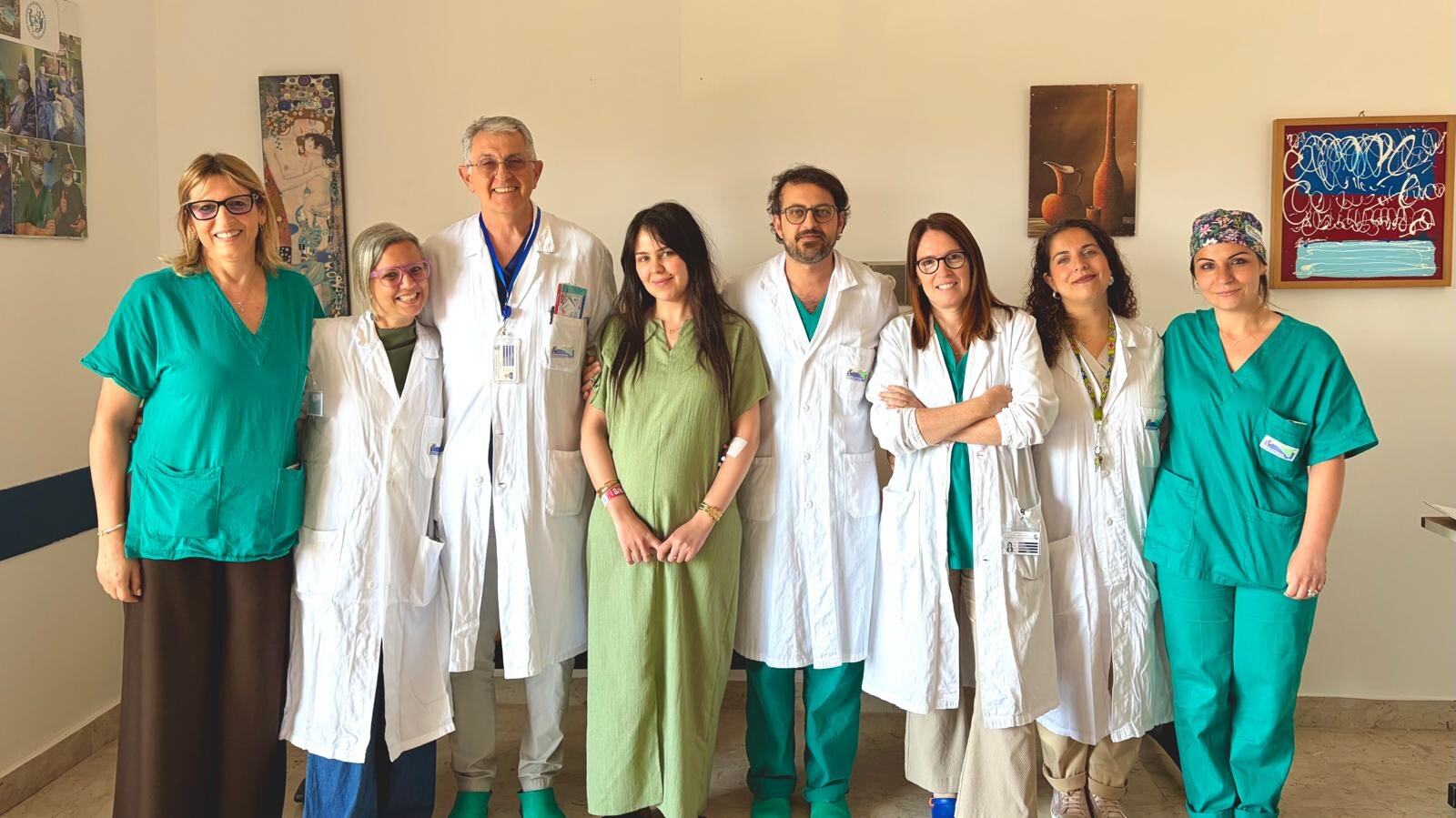 Ospedale Cervello, salvato un feto di 18 settimane con una trasfusione nella pancia della mamma