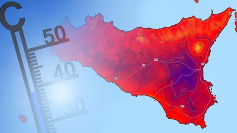 Sicilia, allerta caldo: fino a 45°C tra giovedì e domenica