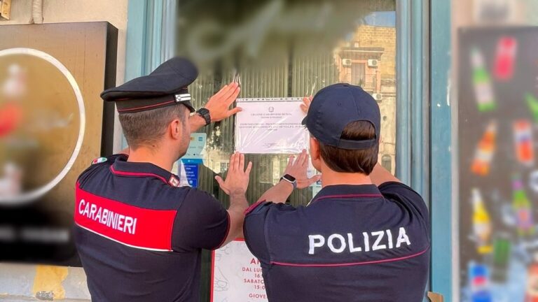 spaccio e disordini davanti al locale a misilmeri sospesa per dieci giorni lattivita di un take away discover